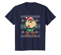 Niños Navidad Looney Tunes Taz Camiseta