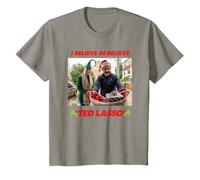 Niños Navidad Ted Lasso I Believe in Believe Camiseta
