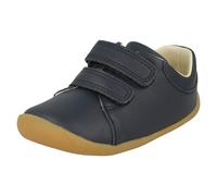 Clarks 261422866 Niños Zapatillas, Azul (Navy Leather Navy Leather), 20 EU