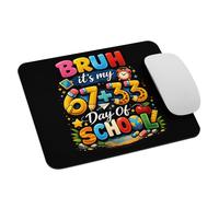 Niños Niña Niño Día Número 100 Hermano Es Mi 67 33 100 Días De Escuela Alfombrilla De Ratón Lavable Alfombrilla De Escritorio Duradero Mousepad para Hogar Oficina Gaming 25X30Cm