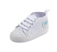 Niños Niñas Bebe Zapatos de Lienzo Recien Nacido Primeros Pasos de Antideslizante Color sólido Zapatillas