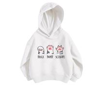Niños Niñas Camisa Deportiva Niño Niña Casual Impresión Personalidad Sudadera con Capucha Sudadera con Capucha Sin Bolsillo Tops Sudaderas Mujer Original &