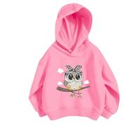 Niños Niñas Camisa Deportiva Niño Niña Impresión Casual Personalidad Sudadera con Capucha Sudadera con Capucha Sin Bolsillo Sudadera Chimenea Mujer4