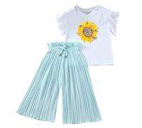 Niños Niñas Conjuntos de Ropa Conjunto Hip Hop para Corto Estampado Camiseta Manga Corta Pantalones Cortos Streetwear Moderno Traje Moda 1 a 6 años