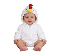 NiñOs NiñAs Cosplay Pollo Animal Disfraz Invierno Polar con Capucha Mamelucos Ropa Body NiñOs, Pollo Pelele Y Mono para NiñAs PequeñOs Canival De Pascua Y Halloween 3 Meses-3 AñOs