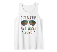 Niños NIÑAS Viaje Key West 2026 Vacay Cruise Travel Matching Camiseta sin Mangas