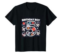 Niños Niño de 5 años, Space Five, hijo de 5 años, Planet Kids Camiseta