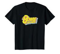 Niños Oficial David Bowie Music Rock Moonlight 90s Logo Camiseta