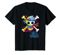 Niños One Piece Jolly Roger Graffiti Camiseta