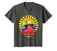 Niños Oogah Boogah Laboratorio Misfits Retro Japonés Texto Niños Camiseta