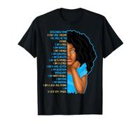 Niños Orgullo Negro Niñas Soy Niña Negra Magia Hija Negra Camiseta