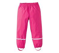 Niños Pantalones Impermeables de Lluvia Delgado Niñas Lluvia Pantalones Al Aire Libre Cortaviento Ropa de Lluvia Rosa 122/128