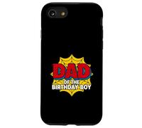 Niños Papá del Cumpleaños Niño Spider Theme Party Matching Carcasa para iPhone SE (2020) / 7/8