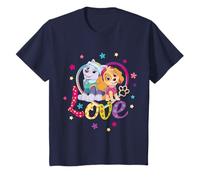 Niños Paw Patrol - Girl Everest Skye Love Camiseta