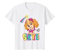 Niños Paw Patrol - Girl Skye Estrella fugaz Camiseta