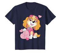 Niños Paw Patrol - Girl Skye Hearts Camiseta