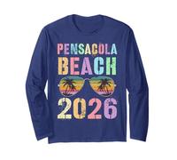Niños Pensacola Beach 2026 Trip Swim Vacay Matching Sisters Manga Larga