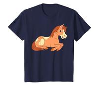 Niños Pequeño potro lindo para niñas y niños caballo bebé caballo Camiseta
