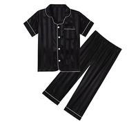 Niños pequeños bebés niñas Primavera Verano Estampado de Animados Manga Corta Pantalones Largos Ropa de Dormir Trajes Pijamas Ropa Bombero De Mujer Barata