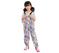 Niños pequeños Niños Niñas Lluvia Nieve Peto A de Impermeable Mono Ropa Mezcla de poliéster El diseño Elegante y de Hace Que su bebé Sea más Atractivo Día nevado Niños#A