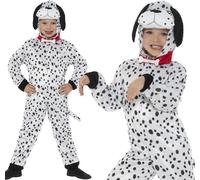 Niños Perro Dálmata Disfraz Niña Niño Unisex Disfraz Por Smiffys
