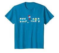 Niños Pitufos Kids Big Papa Team Cartoon 80s 90s Classic Cute Retro Camiseta