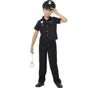 Niños Police Oficial Disfraz Niños Policía Disfraz Uniforme Día Del Libro