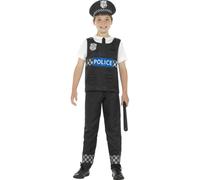 Niños Police Oficial Disfraz Niños Policía Disfraz Uniforme Día Del Libro
