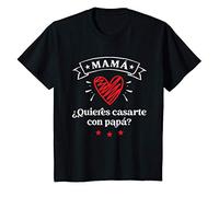 Niños Propuesta De Matrimonio Te quieres casar con mama Camiseta