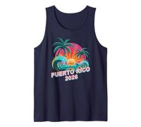 Niños Puerto Rico 2026 Vacay Cruise Vacation Matching Family Camiseta sin Mangas