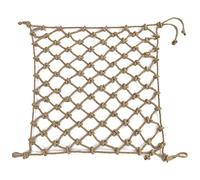 Niños Red De Escalada Al Aire Libre Cáñamo Cuerda De Cáñamo Balcón Escaleras Protección De Jardín Techo Puente Colgante(10mm*12cm,2x3m(6.56X9.84ft))