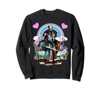 Niños Retro Arco Iris Caballero Medieval Cuento de Hadas Sudadera
