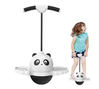Niños Saltando Pelota con - Ergonomic Sleek High Performance Modern Mango, , Versatile Bolas hinchables, para Fun Balance Ball Entrenador | Multipurpose Outdoor Indoor Utility Portable