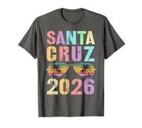Niños Santa Cruz 2026 Vacaciones Surfing Viaje Cumpleaños Camiseta