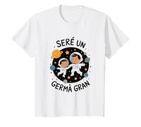 Niños Seré un germà gran samarreta anunci bebè, embaràs, sorpresa Camiseta