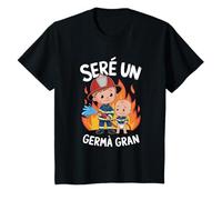 Niños Seré un germà gran samarreta anunci bebè, embaràs, sorpresa Camiseta