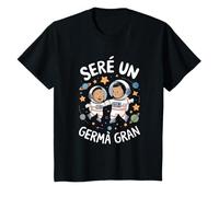 Niños Seré un germà gran samarreta anunci bebè, embaràs, sorpresa Camiseta