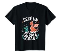 Niños Seré un germà gran samarreta anunci bebè, embaràs, sorpresa Camiseta