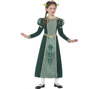 Niños Shrek Princesa Fiona Traje Autorizado Disfraz de Carnaval Edad 4-12