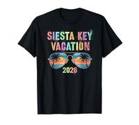 Niños Siesta Key Vacation 2026 Vacay Holiday Travel Matching Camiseta
