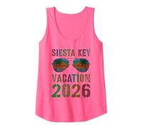 Niños Siesta Key Vacation 2026 Vacay Holiday Travel Matching Camiseta sin Mangas