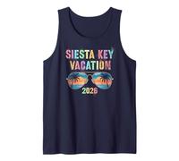 Niños Siesta Key Vacation 2026 Vacay Holiday Travel Matching Camiseta sin Mangas