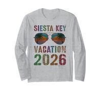 Niños Siesta Key Vacation 2026 Vacay Holiday Travel Matching Manga Larga