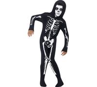 Niños Skeleton Costume Niños Halloween Disfraz Fiesta Infantil Niños Nuevo