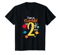 Niños Soy un niño de las estrellas de 2 años Camiseta