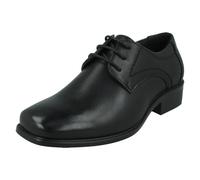 Niños Spot On Tacón Bajo Formal Elegante de Cordones Zapatos de Colegio - N1R157