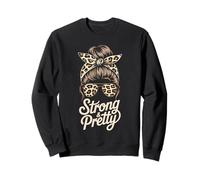 Niños Strong & Pretty Mud Run Mudding Off Road Team Muddy Sudadera