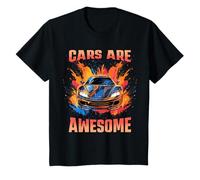 Niños Supercar Coche Deportivo Los Coches Son Impresionantes Chicos Camiseta