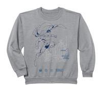 Niños Superman Kids, superhéroe con Capa, Daily Planet Trend DC Comics Sudadera