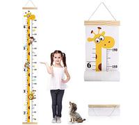 Niños Tabla de Crecimiento, Regla de Tabla de Registro de Altura Extraíble y Enrollable (Para Niños y Niñas), Regla de Medición de Altura Flexible 7.9x 79 Pulgadas